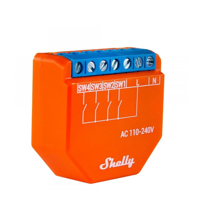 Kontroler podtynkowy Shelly PLUS i4