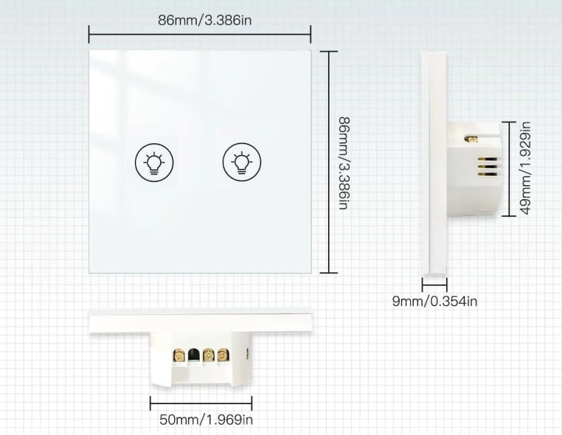 dotykowy sciemniacz wifi tuya wymiary 2ch.jpg