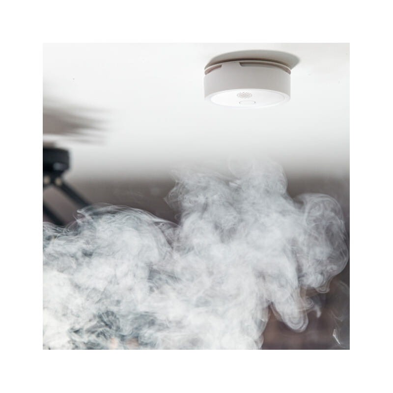 Inteligentny czujnik dymu WiFi Shelly Plus Smoke Alarm dla aplikacji Shelly Cloud