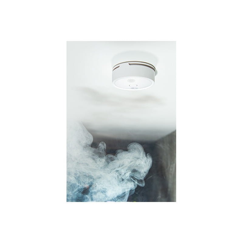 Inteligentny czujnik dymu WiFi Shelly Plus Smoke Alarm dla aplikacji Shelly Cloud