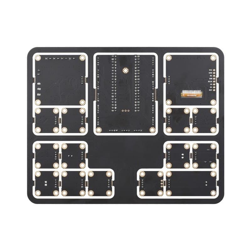 Zestaw 15 modułów podstawowych wraz z płytką rozszerzeń i 1,5" wyświetlaczem OLED dla Raspberry Pi Pico
