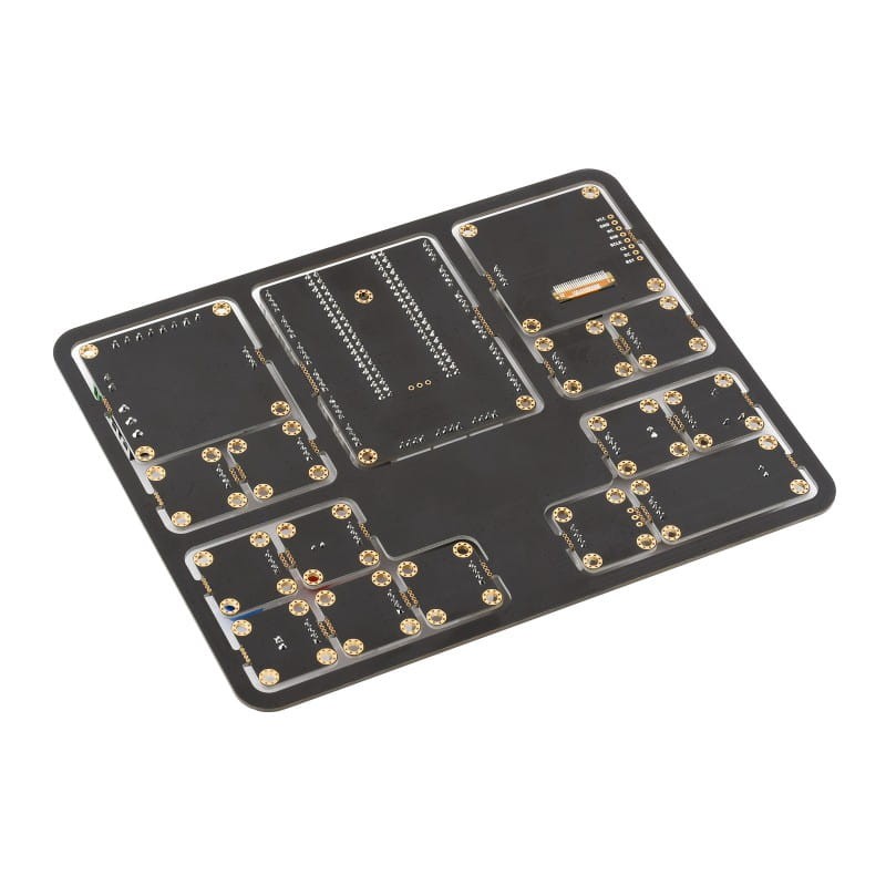 Zestaw 15 modułów podstawowych wraz z płytką rozszerzeń i 1,5" wyświetlaczem OLED dla Raspberry Pi Pico
