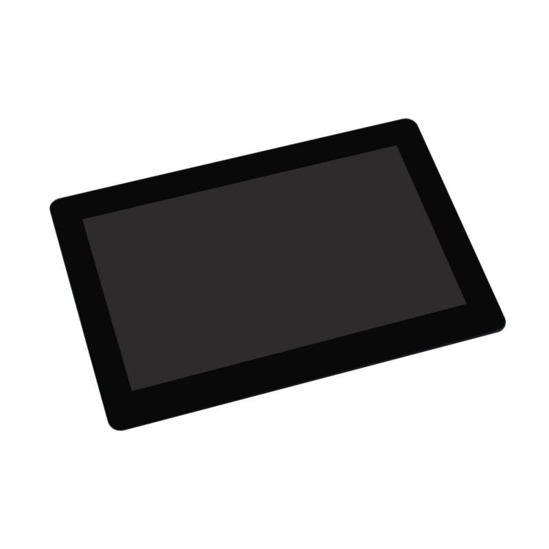 Capacitive 5-Inch IPS LCD Display with 800 x 480 Pixels and Tempered Glass for Raspberry Pi