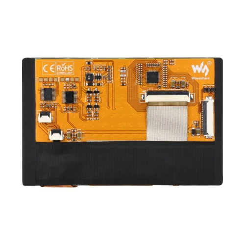 Kapazitiver 4,3-Zoll-IPS-LCD-Bildschirm mit 800 x 480 Pixeln und gehärtetem Glas für Raspberry Pi