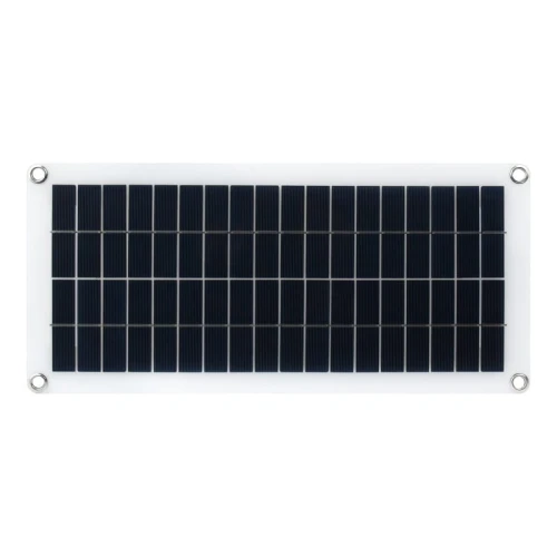 Polykristallines Silizium flexibles Solarmodul 18V 10W mit zwei USB-Anschlüssen