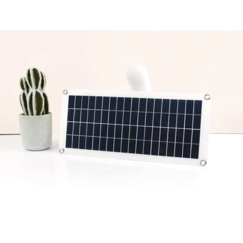 Polykristallines Silizium flexibles Solarmodul 18V 10W mit zwei USB-Anschlüssen