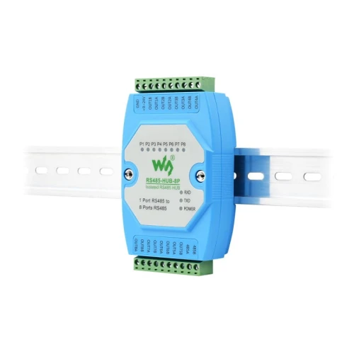 Isolierter 8-Kanal RS485 Hub-Konzentrator