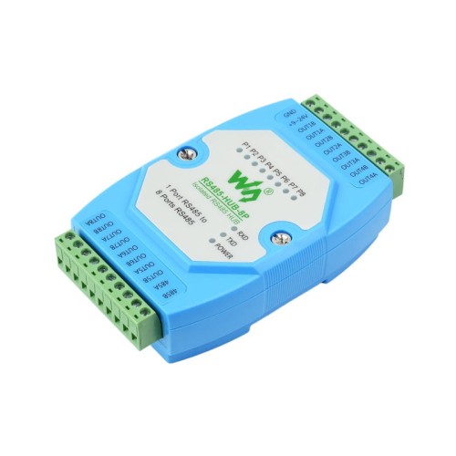 Isolierter 8-Kanal RS485 Hub-Konzentrator