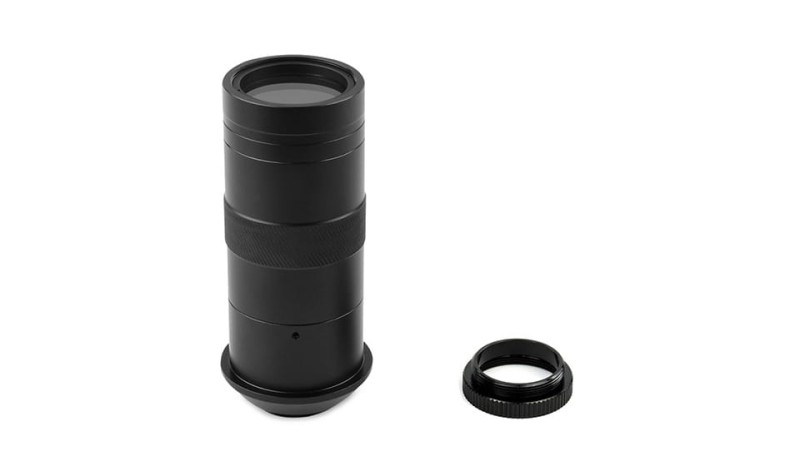 Industrial 100X Microscope Lens for Raspberry Pi HQ