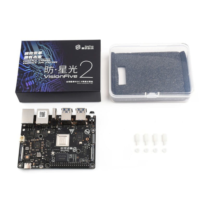 Einplatinencomputer VisionFive2 RISC-V