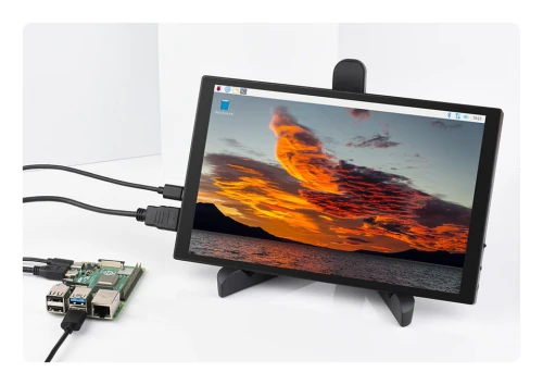 10,1" 1280 x 800 HP-CAPLCD kapazitiver Display in Aluminiumgehäuse für Raspberry Pi, PC, Jatson, Smartphone