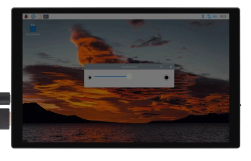 10,1" 1280 x 800 HP-CAPLCD kapazitiver Display in Aluminiumgehäuse für Raspberry Pi, PC, Jatson, Smartphone