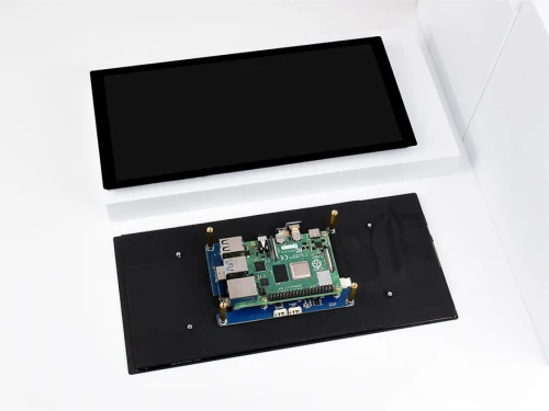 10,4" 1600 x 720 HP-CAPQLED kapazitiver Bildschirm für Raspberry Pi, PC, Jatson