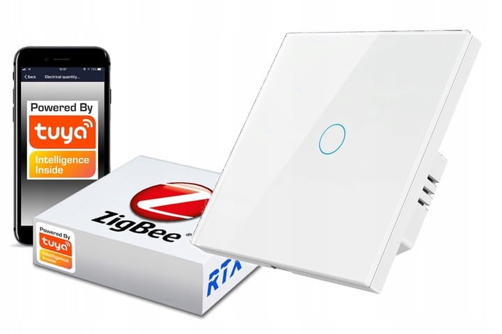 Einzelner ZigBee-Smart-Lichtschalter