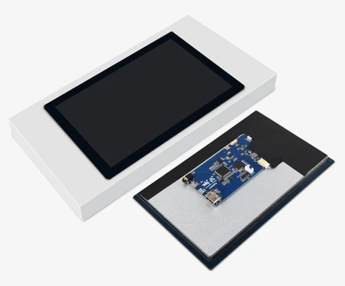 9-Zoll kapazitiver Touchscreen mit 1280x720 DSI QLED Display für Raspberry Pi, PC