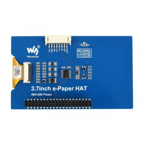 3,7-calowy e-papierowy wyświetlacz 480x280 dla Raspberry Pi