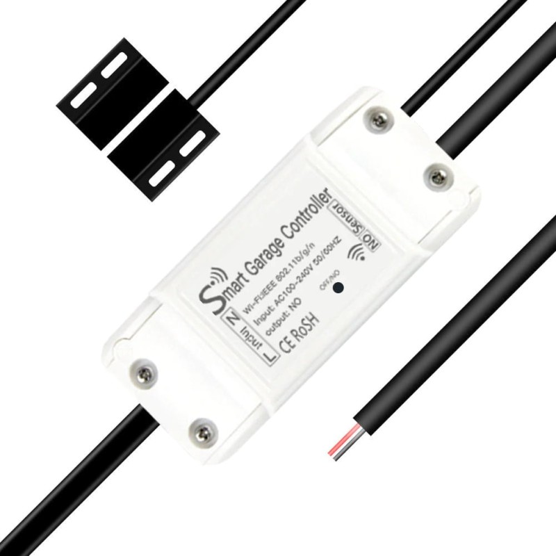 Sterownik bramy drzwi garażowych Wifi Tuya z czujnikiem otwarcia