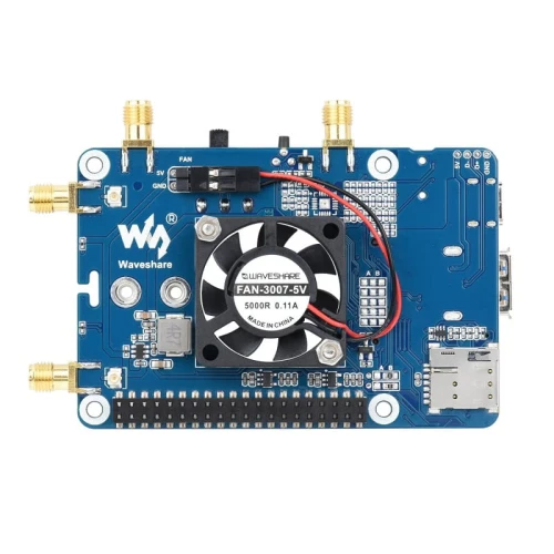Moduł 4G/5G SIM8262E-M2 z obudową, obsługa GPS, Glonass, Galileo dla Raspberry Pi