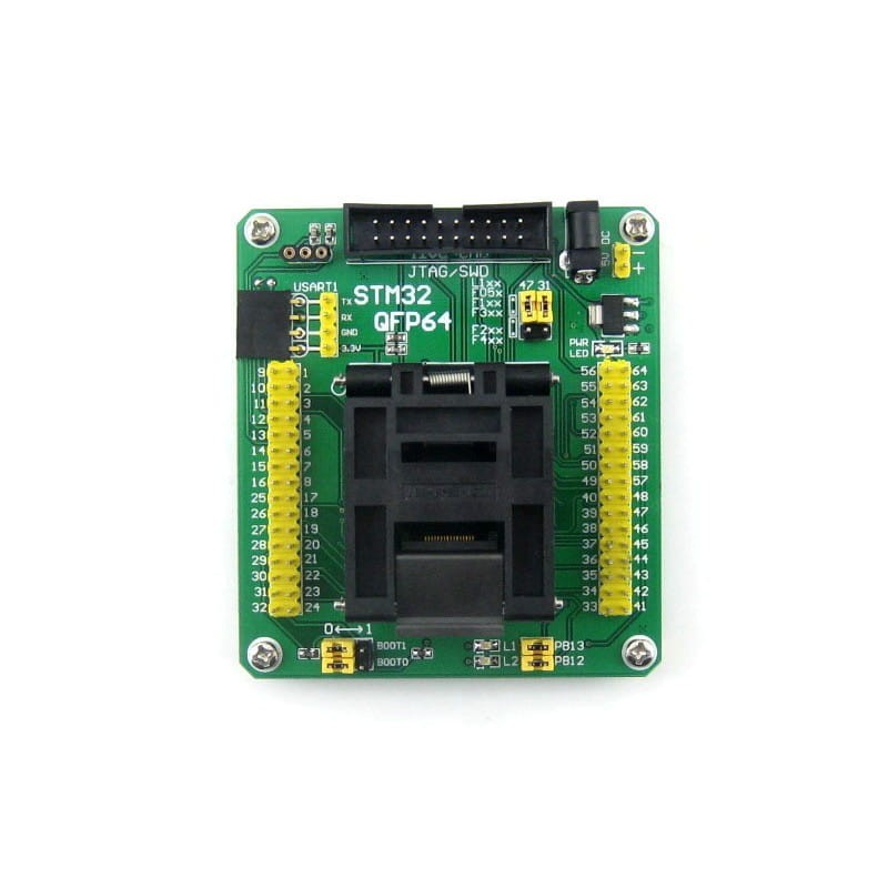 Adapter programatora STM32-QFP64