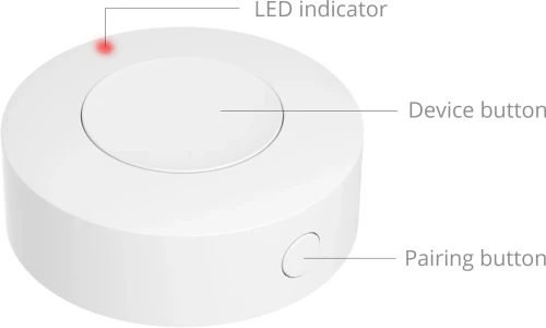 Przycisk pilot ZigBee 3.0 Sonoff SNZB-01P Sterownik scen eWeLink