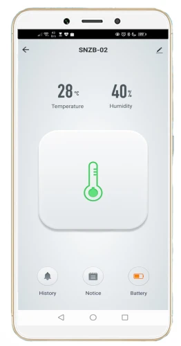 Sonoff czujnik Zigbee SNZB-02 Tuya