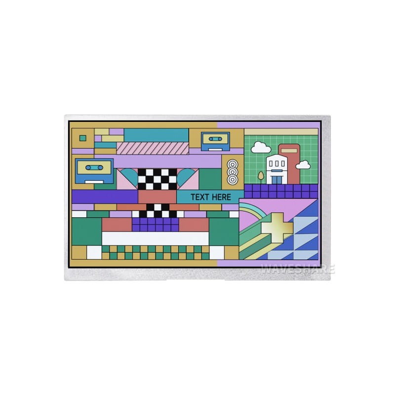 7palcový DVI 1024x600 IPS Display pro Raspberry Pi