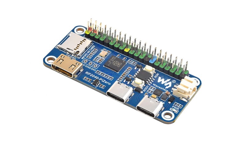 Płytka rozwojowa RP2040-PiZero 264KB SRAM 16MB Flash dwurdzeniowy procesor AMR