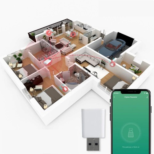 Repeater Wzmacniacz Sygnału ZIGBEE TUYA