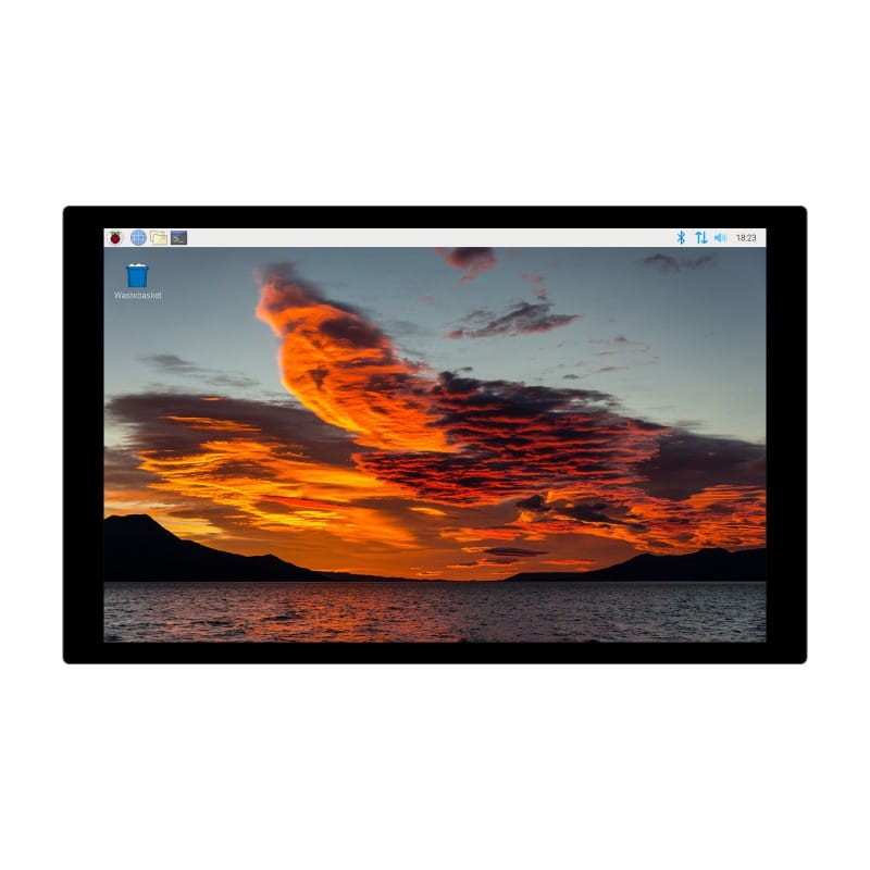 Pojemnościowy 10,1-calowy wyświetlacz 1280 x 800 z interfejsem HDMI i ekranem IPS dla Raspberry Pi, PC, Jetson