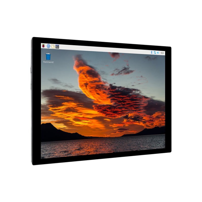 Pojemnościowy 10,1-calowy wyświetlacz 1280 x 800 z interfejsem HDMI i ekranem IPS dla Raspberry Pi, PC, Jetson