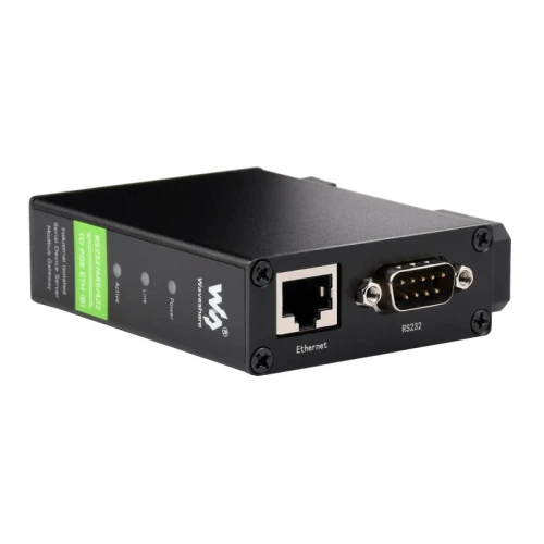 Serwer szeregowy RS232/485/422 na Ethernet POE