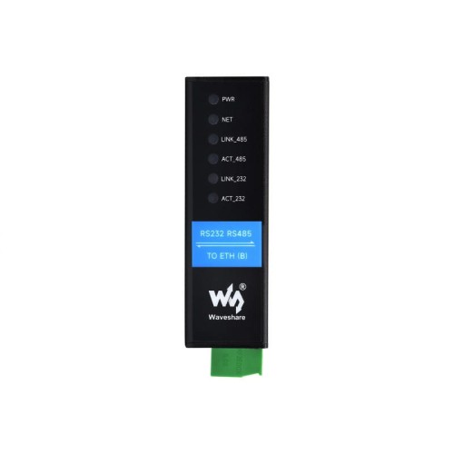 Serwer szeregowy RS232/485/422 z obsługą dwóch portów Ethernet