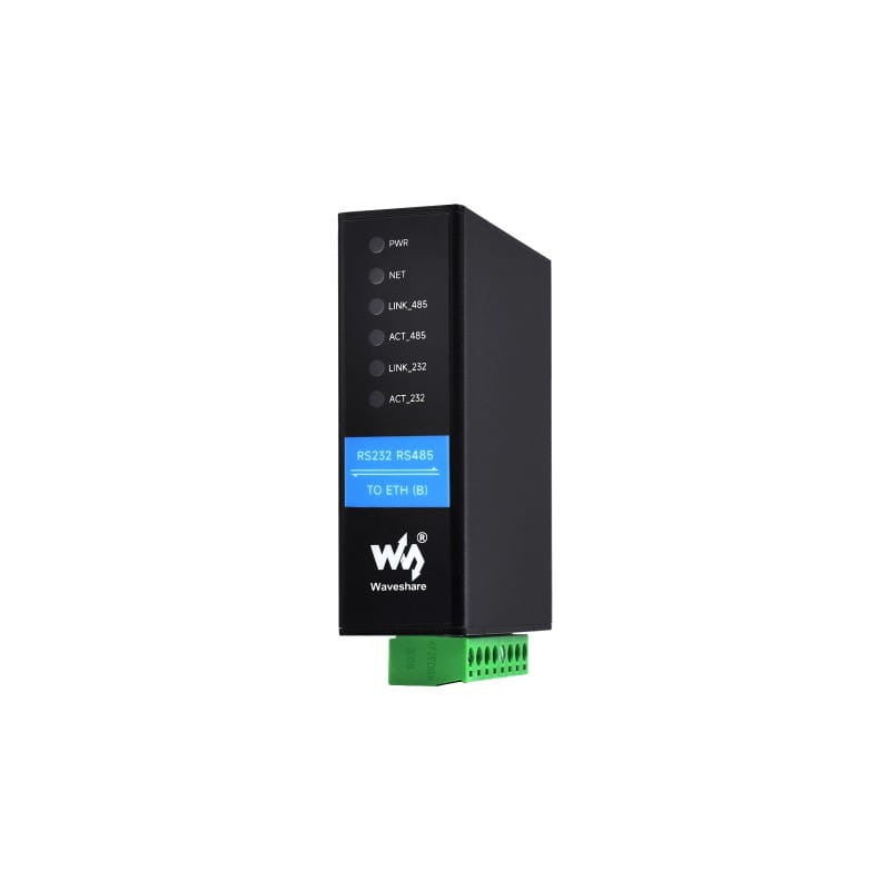 Serwer szeregowy RS232/485/422 z obsługą dwóch portów Ethernet