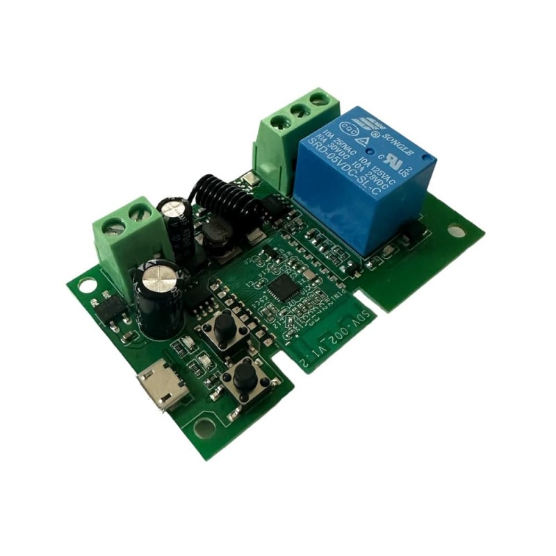 Przekaźnik beznapięciowy Wifi + RF Sonoff eWeLink 7-32V USB do sterowanie bramą, piecem