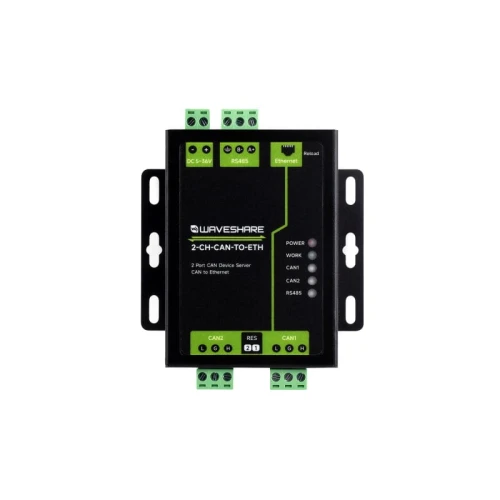 Przemysłowy 2-kanałowy serwer CAN na Ethernet
