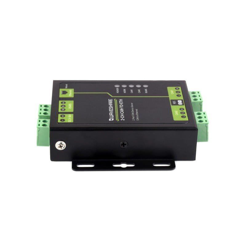 Průmyslový 2-kanálový server CAN na Ethernet