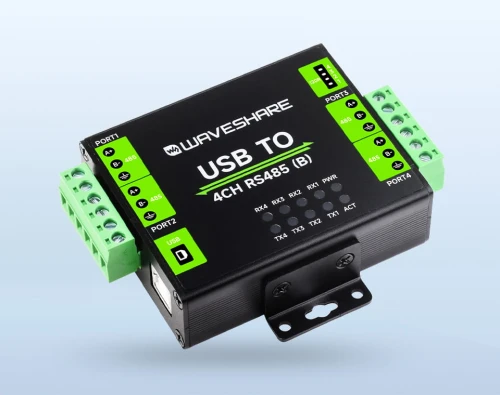 Industrieller Vierkanal-USB-zu-RS485-Wandler