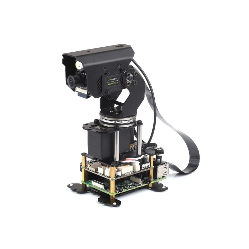 Two-Axis Pan-Tilt Camera Module for Raspberry Pi