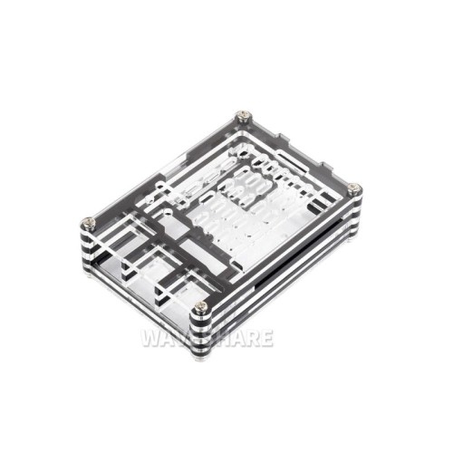 Przezroczysta obudowa akrylowa dla Raspberry Pi 5