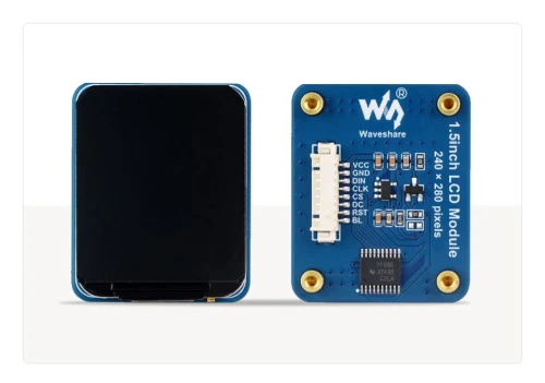 Moduł wyświetlacza LCD 1.5" z kontrolerem NV3030B dla Raspberry Pi, Arduino, STM32, ESP32, RP2040, Jetson