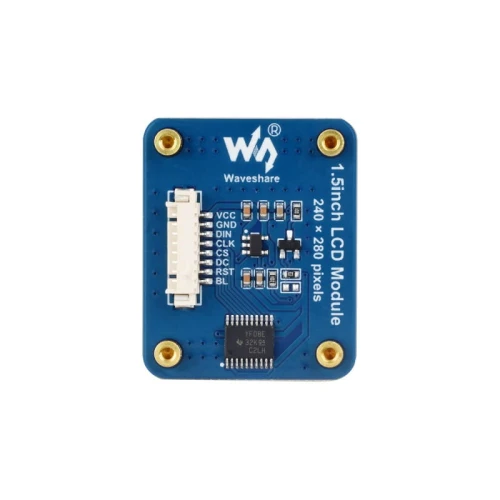 Moduł wyświetlacza LCD 1.5" z kontrolerem NV3030B dla Raspberry Pi, Arduino, STM32, ESP32, RP2040, Jetson