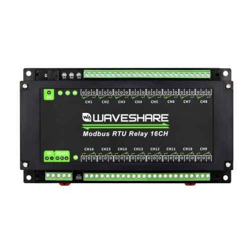 16-kanałowy moduł przekaźnikowy RS485 Modbus RTU
