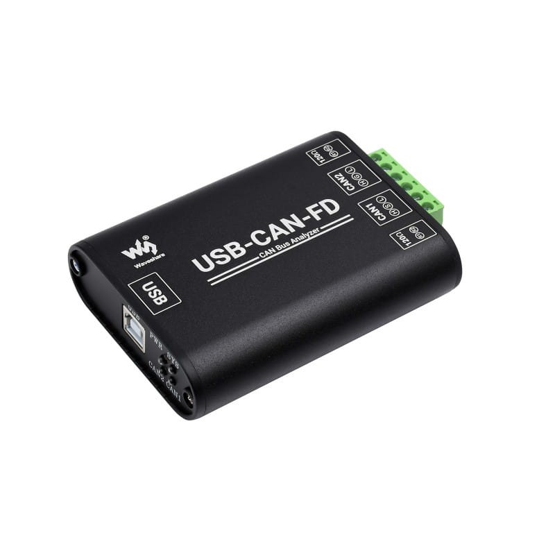 Przemysłowy adapter dwukanałowy USB-CAN FD - interfejs i analizator danych