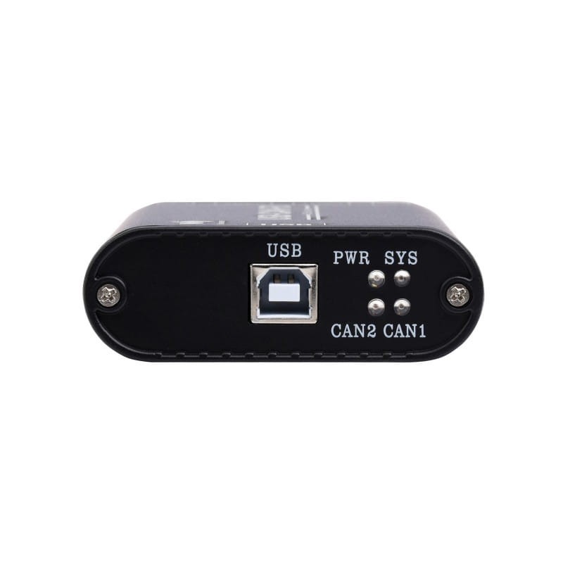 Przemysłowy adapter dwukanałowy USB-CAN FD - interfejs i analizator danych