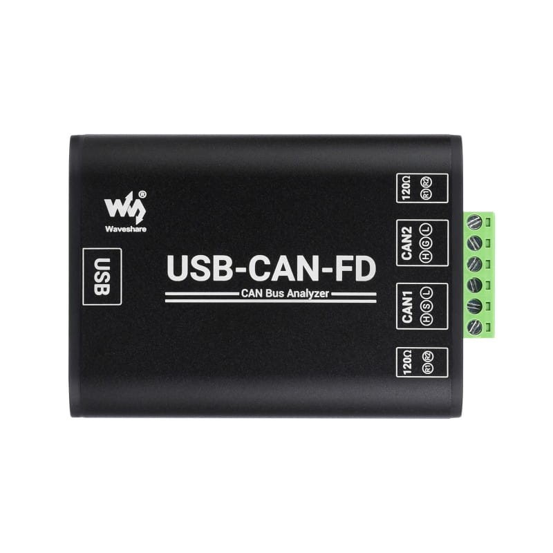 Przemysłowy adapter dwukanałowy USB-CAN FD - interfejs i analizator danych