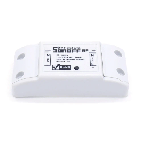 Sonoff RF- przekaźnik sterowany WiFi oraz RF433MHz