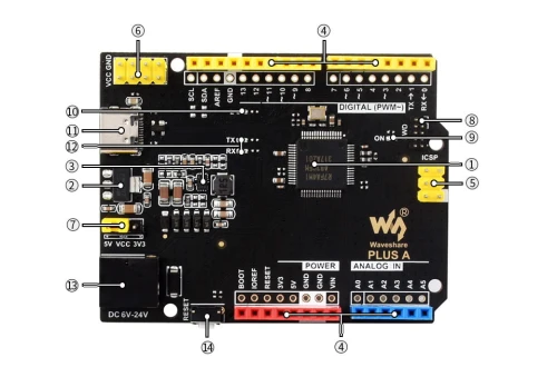 Platforma rozwojowa R7FA4 Plus, mikroprocesor R7FA4M1AB3CFM