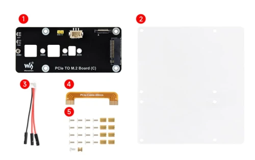 Adapter PCIe do M.2