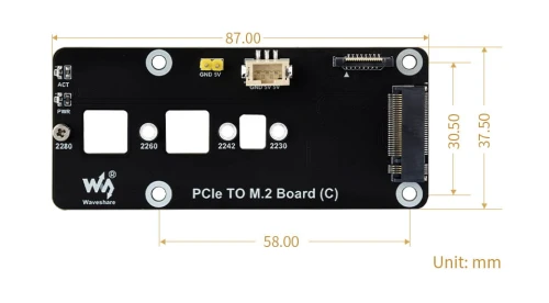 Adapter PCIe do M.2