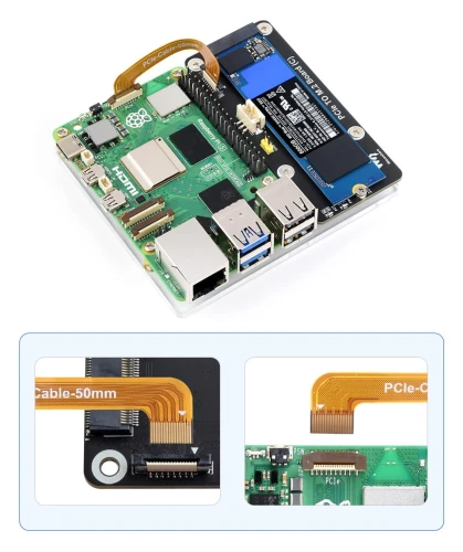 Adapter PCIe do M.2